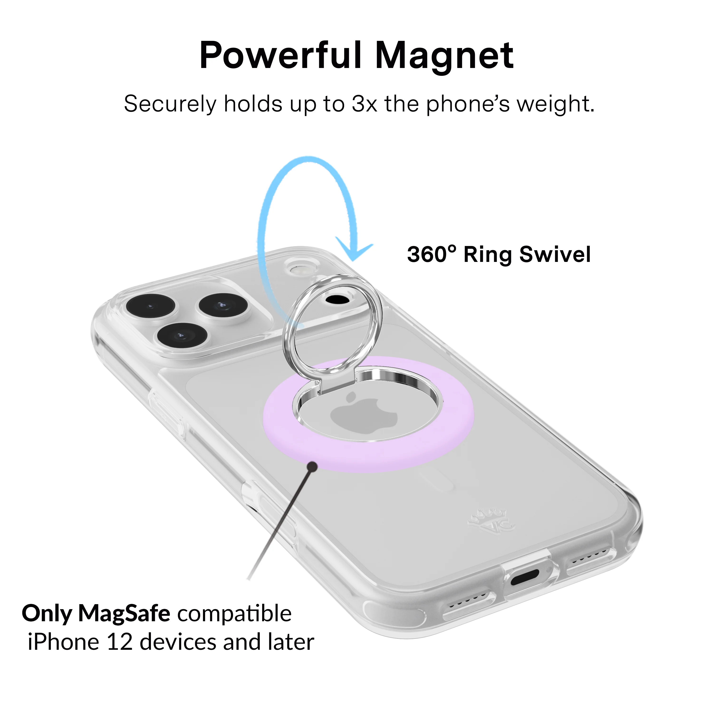 Lilac Gelato MagSafe Grip Ring - Image 2