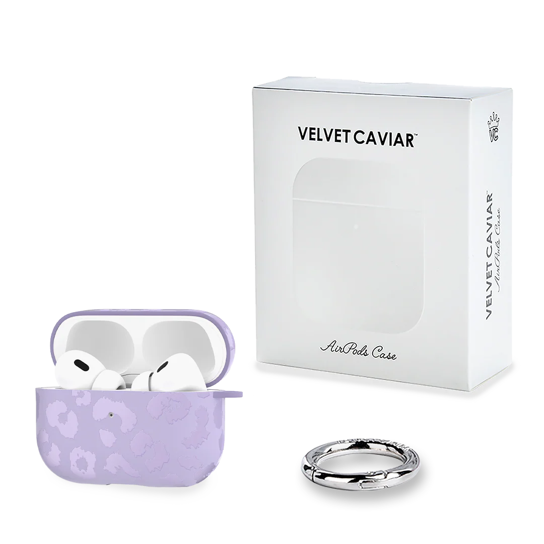 Lilac Leopard AirPod Case - Image 10