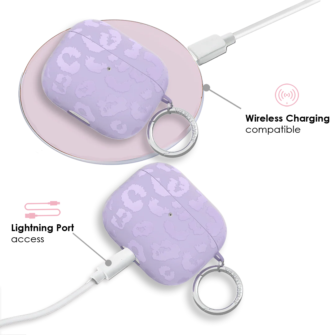 Lilac Leopard AirPod Case - Image 14