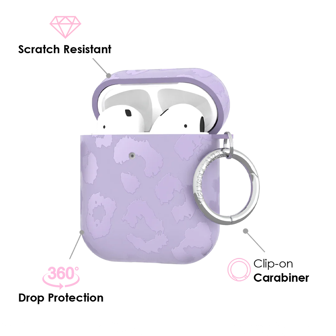Lilac Leopard AirPod Case - Image 3