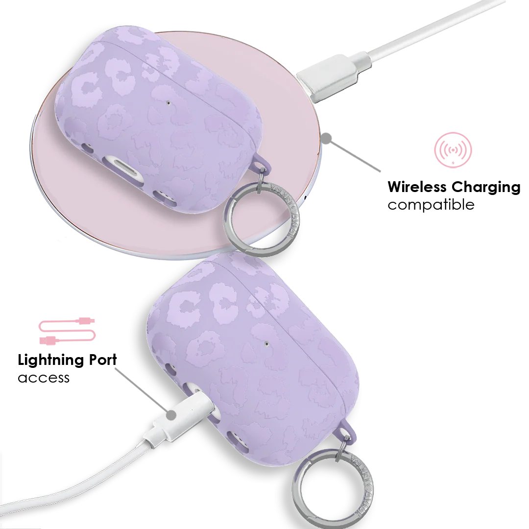 Lilac Leopard AirPod Case - Image 9