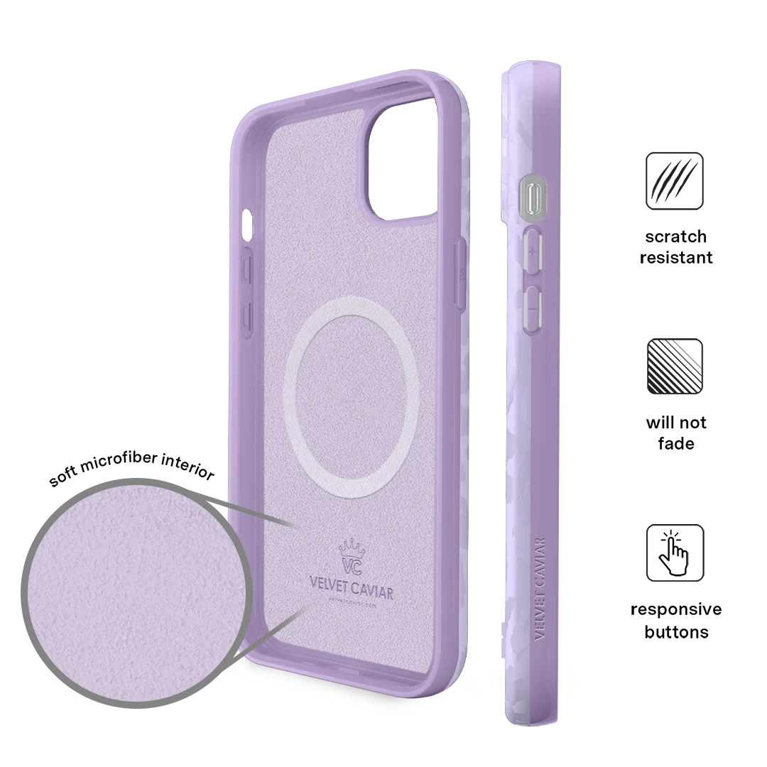 Lilac Leopard iPhone Case - Image 18