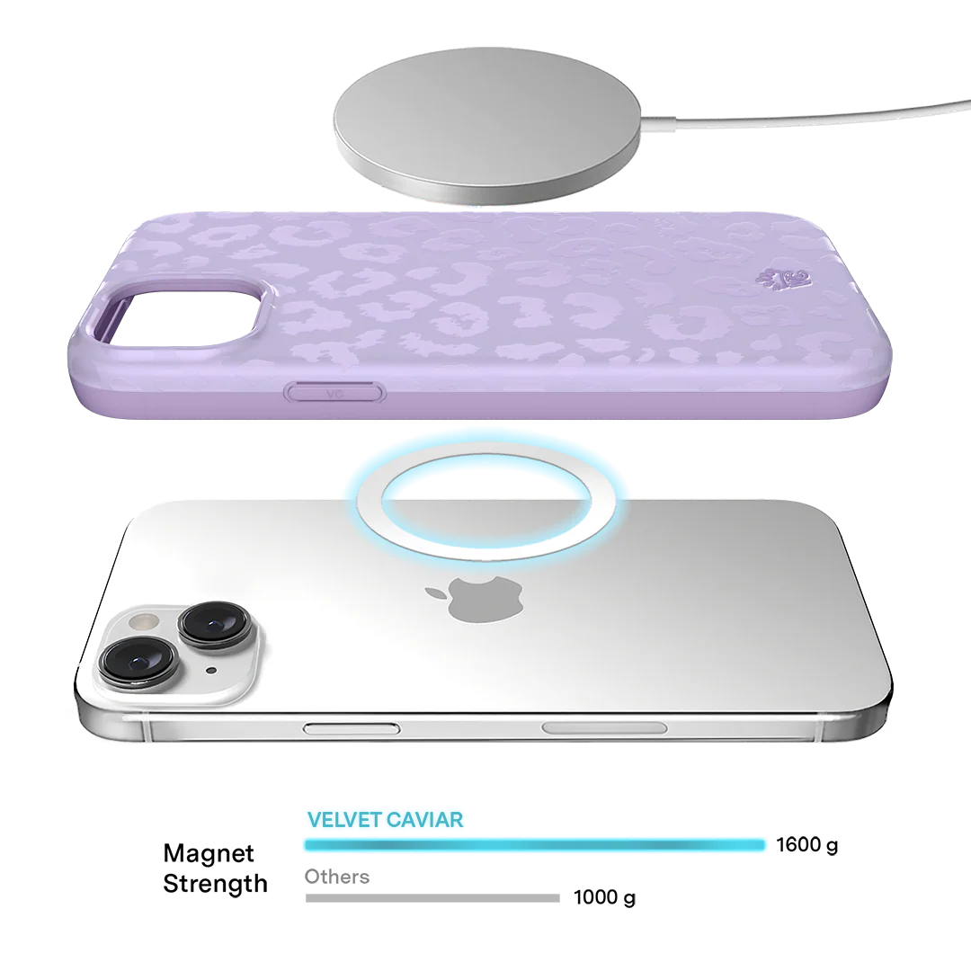 Lilac Leopard iPhone Case - Image 40