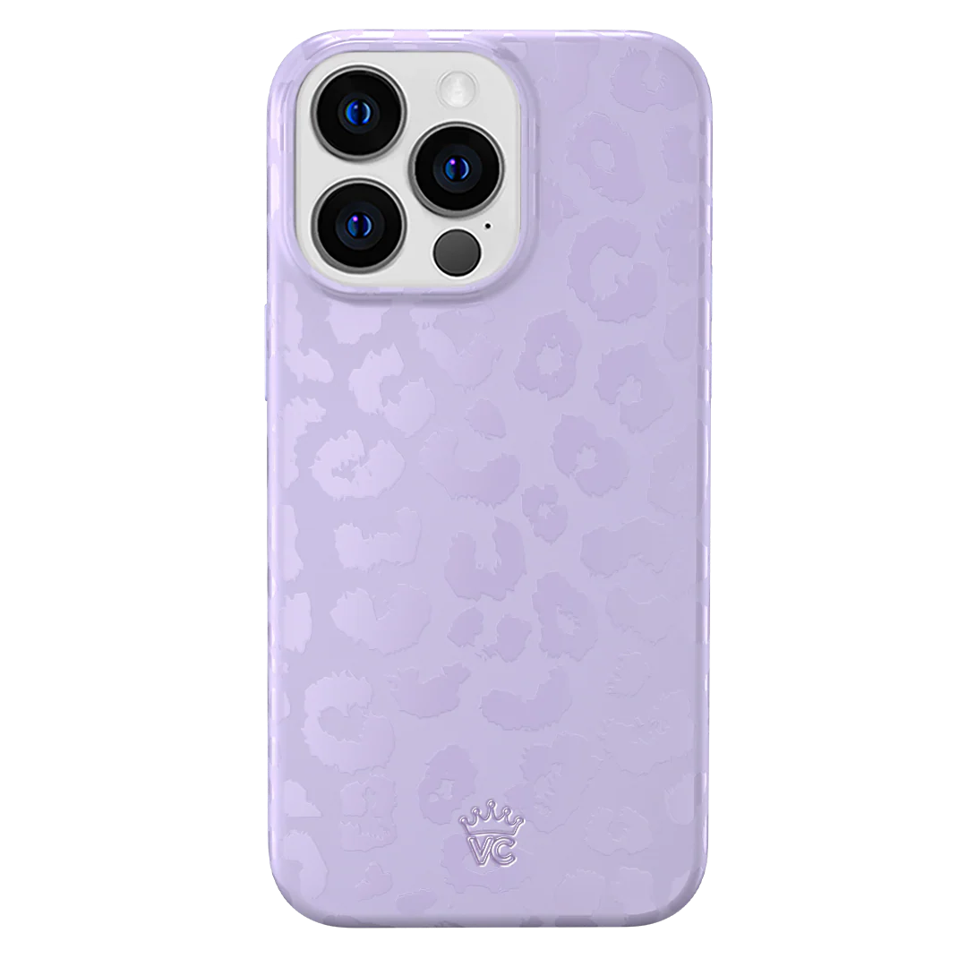 Lilac Leopard iPhone Case - Image 79