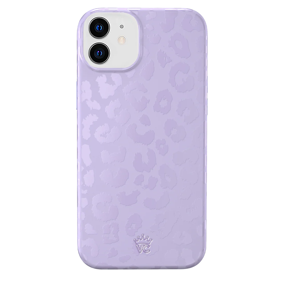 Lilac Leopard iPhone Case - Image 91
