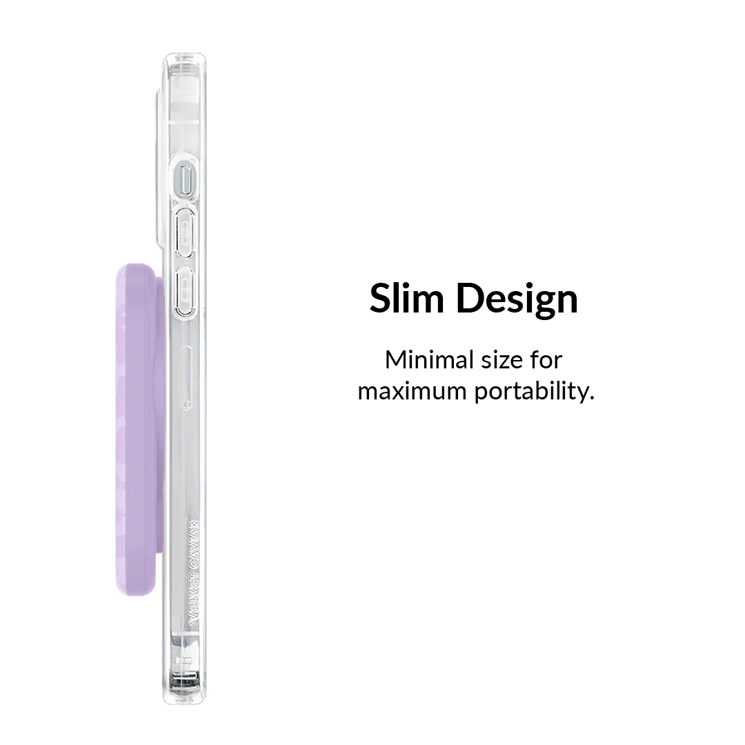 Lilac Leopard MagSafe Battery Power Pack - Image 5