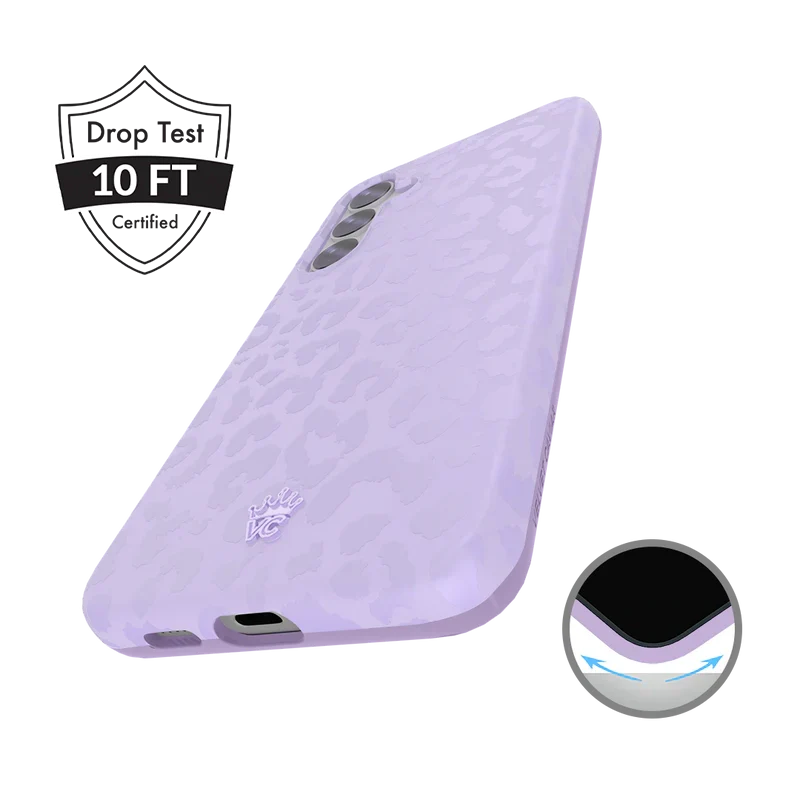 Lilac Leopard Samsung Case - Image 11