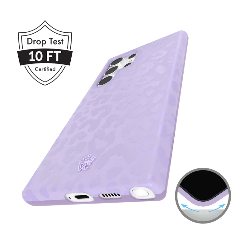 Lilac Leopard Samsung Case - Image 16