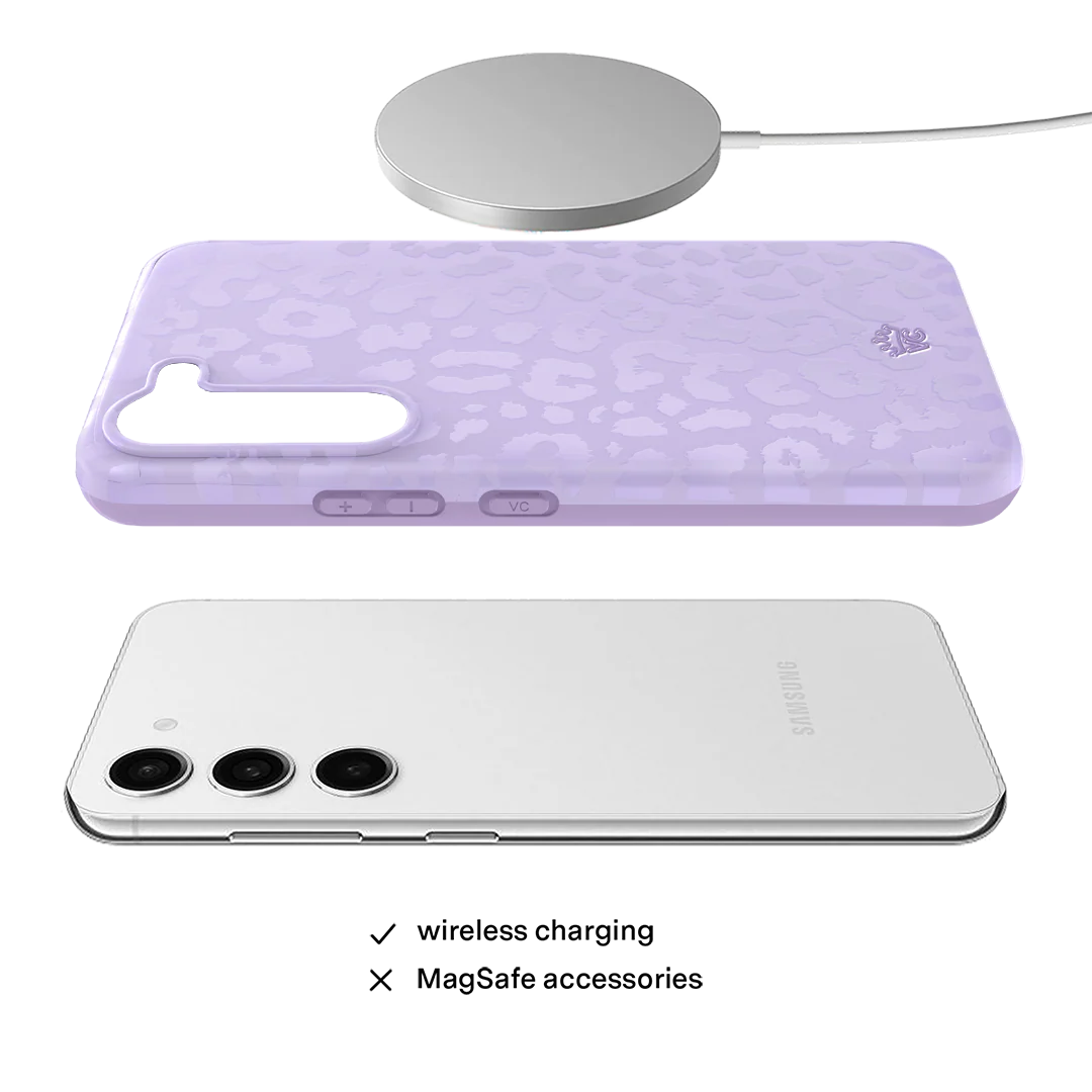 Lilac Leopard Samsung Case - Image 29