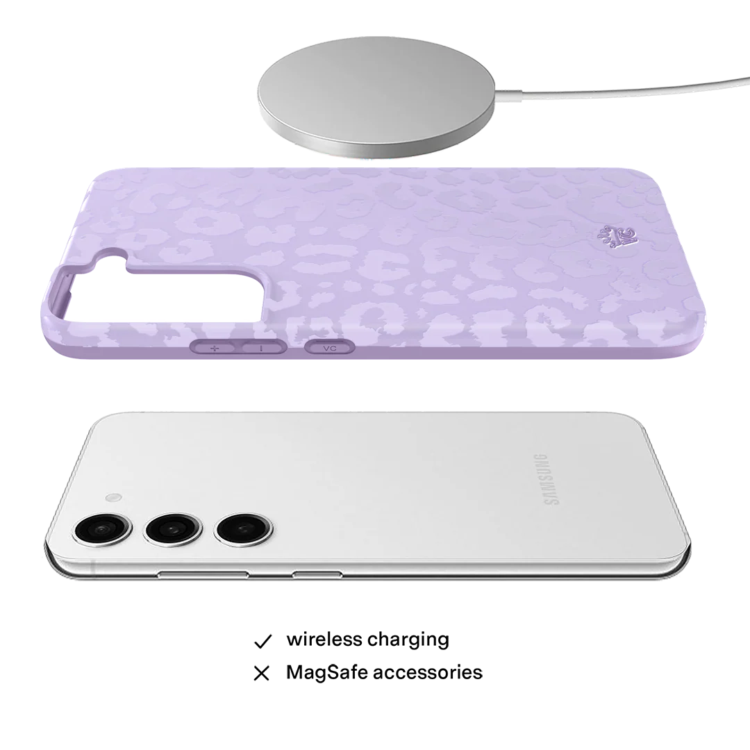 Lilac Leopard Samsung Case - Image 42