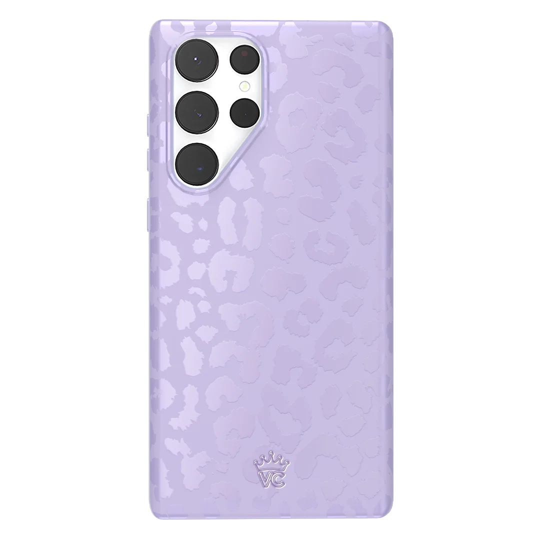 Lilac Leopard Samsung Case - Image 50