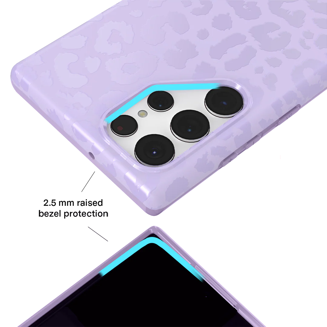 Lilac Leopard Samsung Case - Image 53