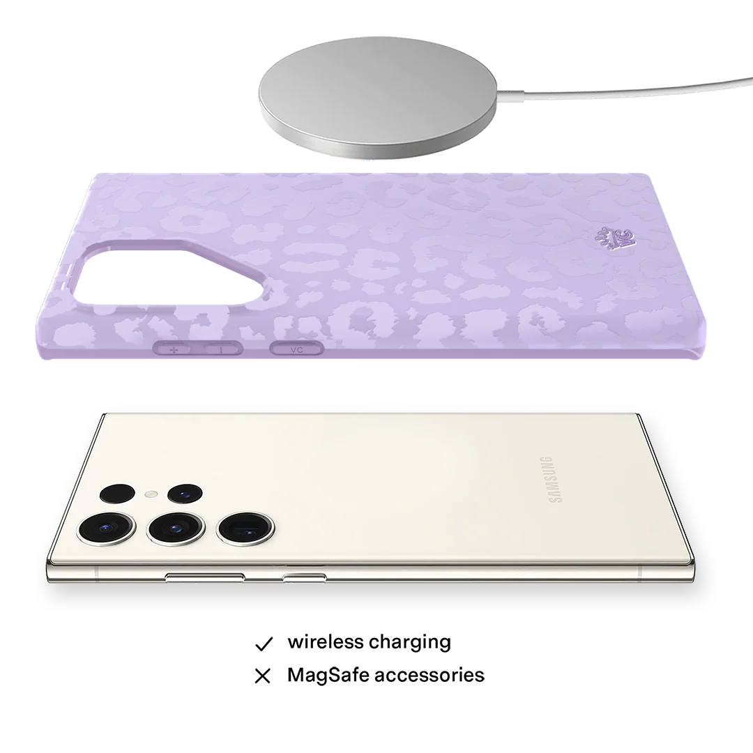 Lilac Leopard Samsung Case - Image 54