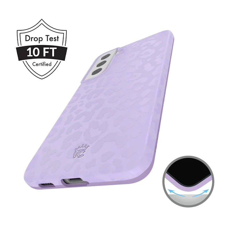 Lilac Leopard Samsung Case - Image 56