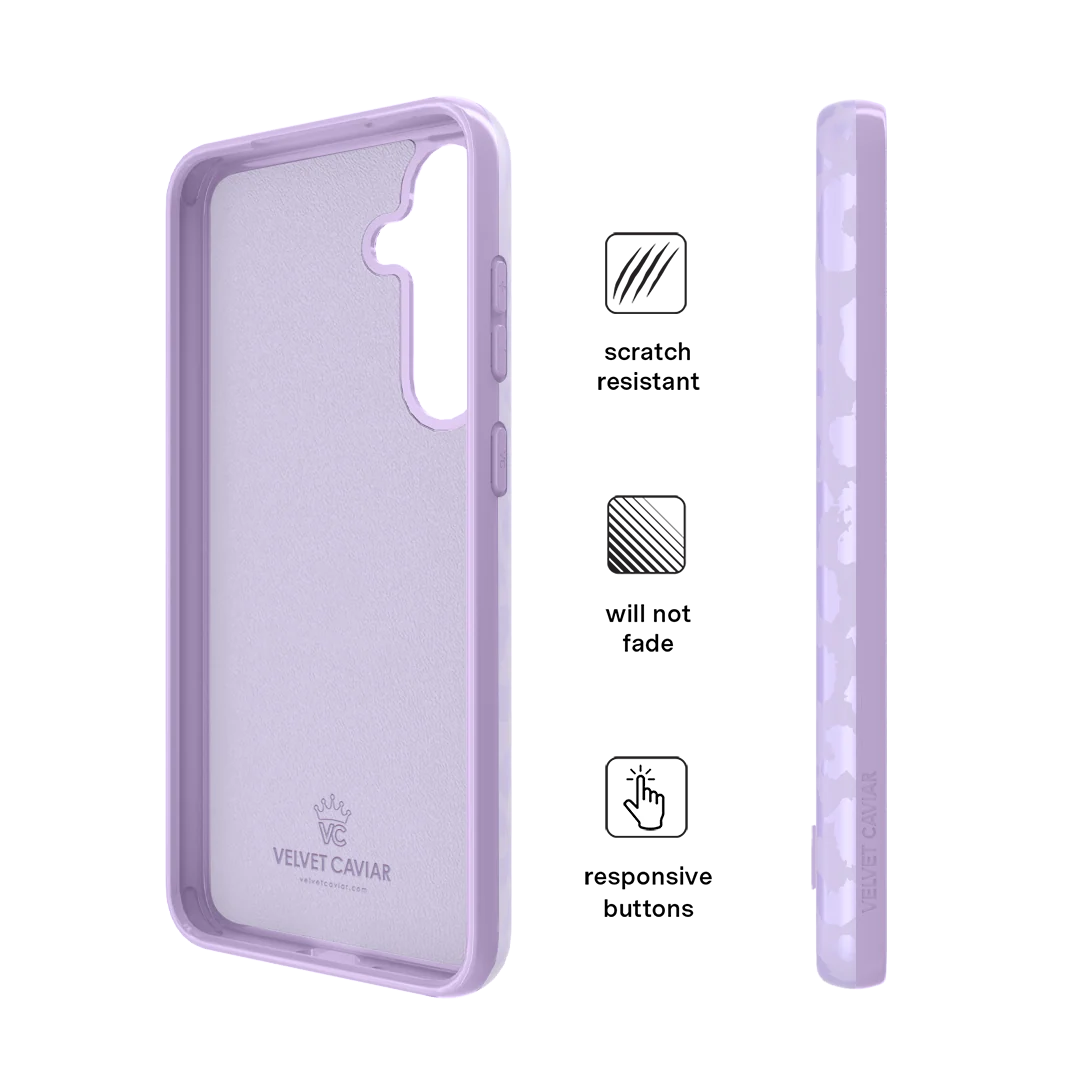 Lilac Leopard Samsung Case - Image 6
