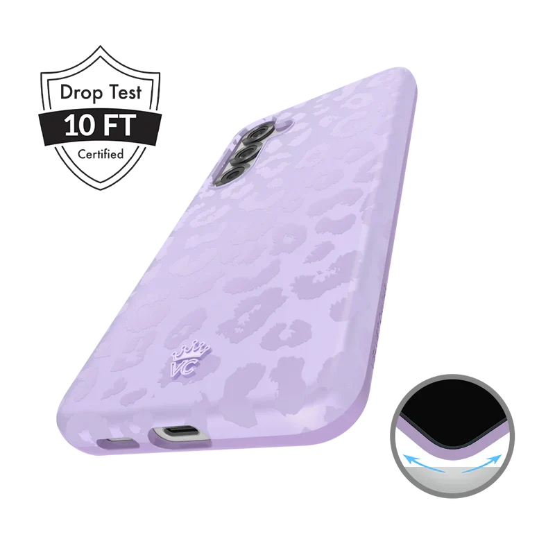 Lilac Leopard Samsung Case - Image 77