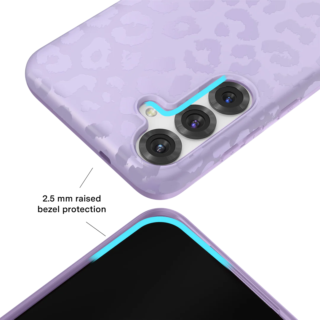 Lilac Leopard Samsung Case - Image 83