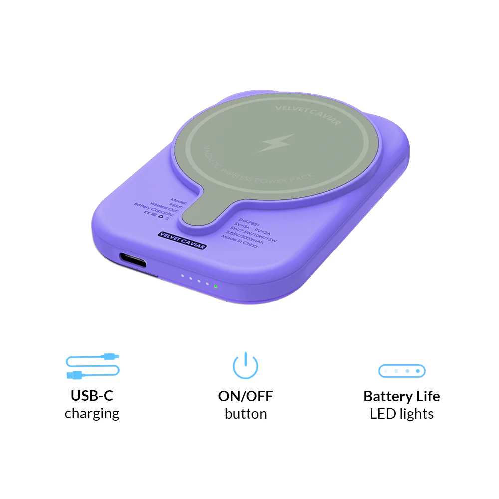 Electric Purple MagSafe Battery Power Pack - Image 6