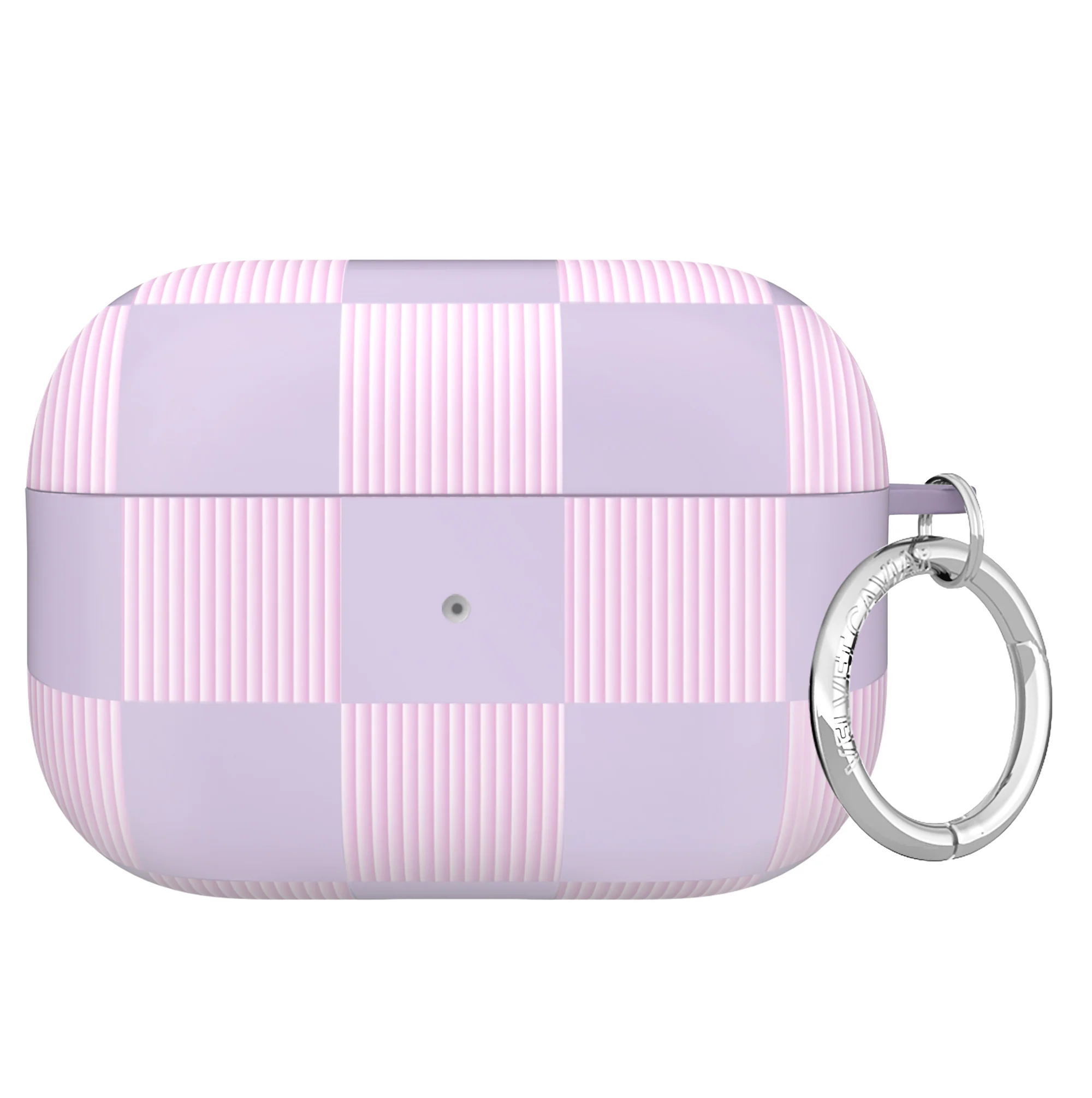 Lilac Vibe Checkered AirPod Case - Image 21
