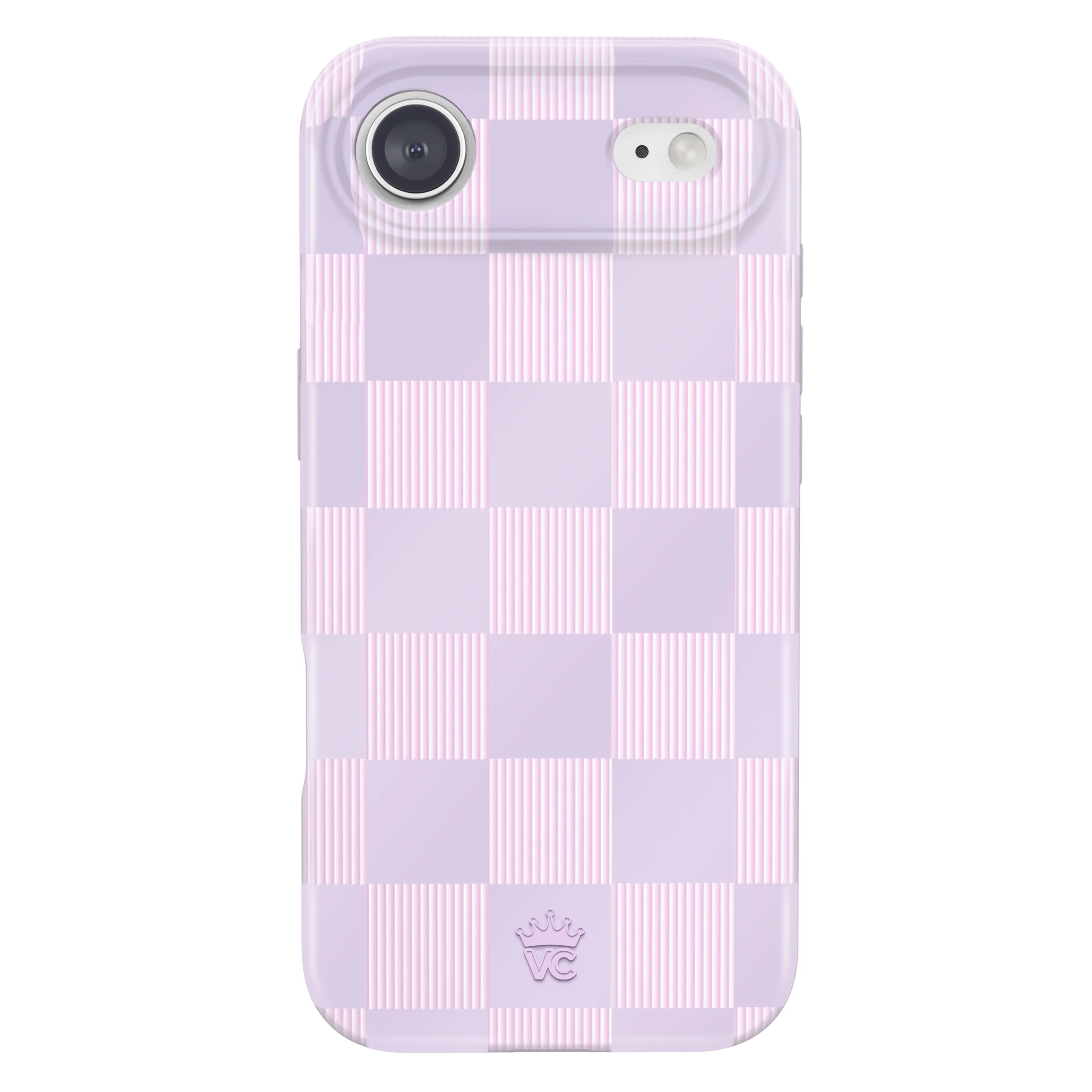Lilac Vibe Checkered iPhone Case - Image 101