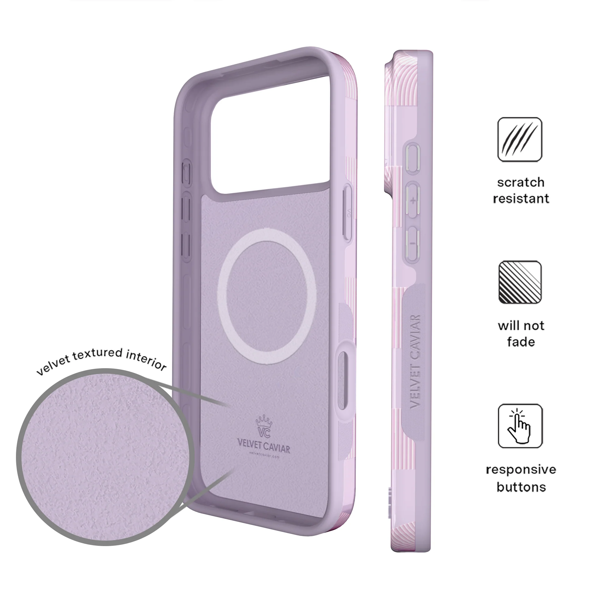 Lilac Vibe Checkered iPhone Case - Image 120