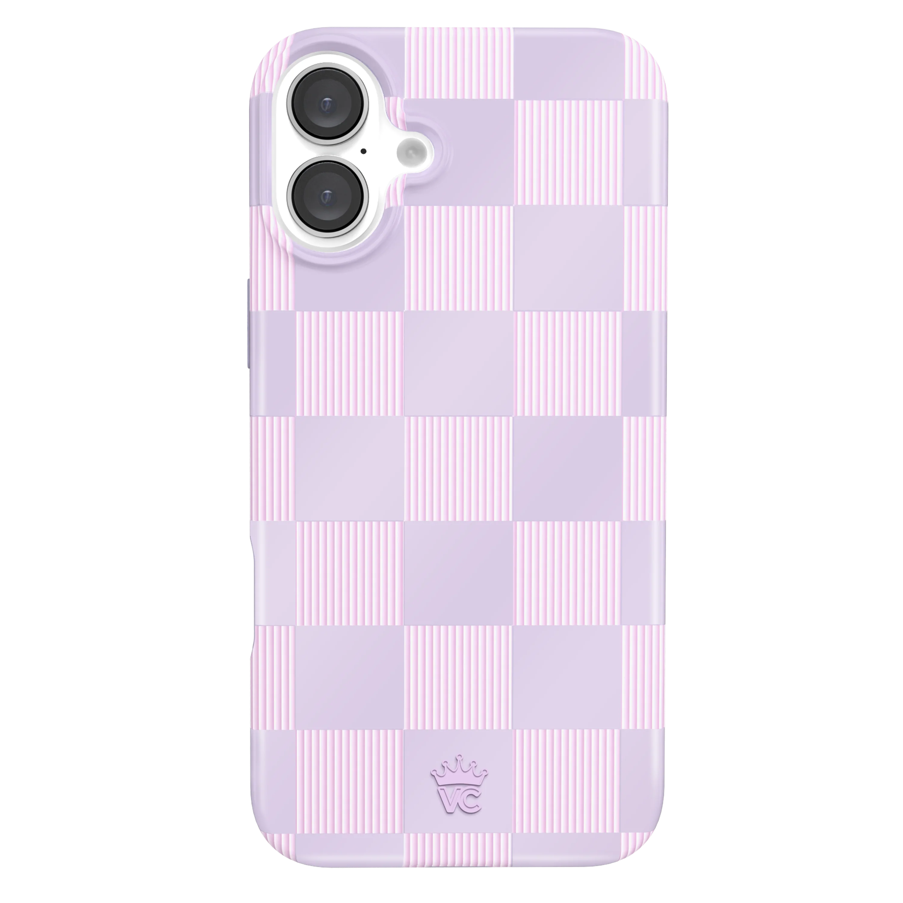 Lilac Vibe Checkered iPhone Case - Image 96