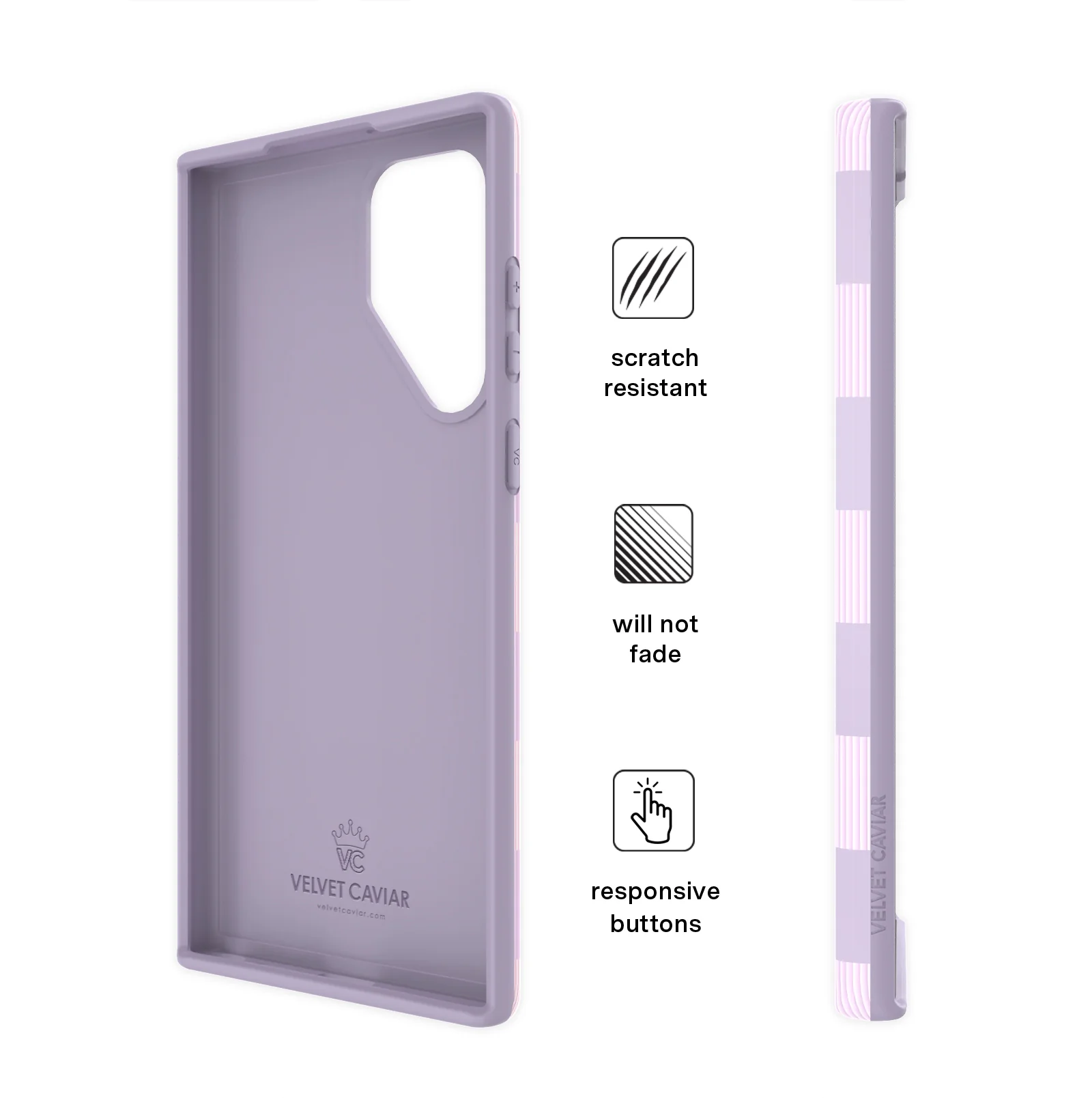 Lilac Vibe Checkered Samsung Case - Image 46