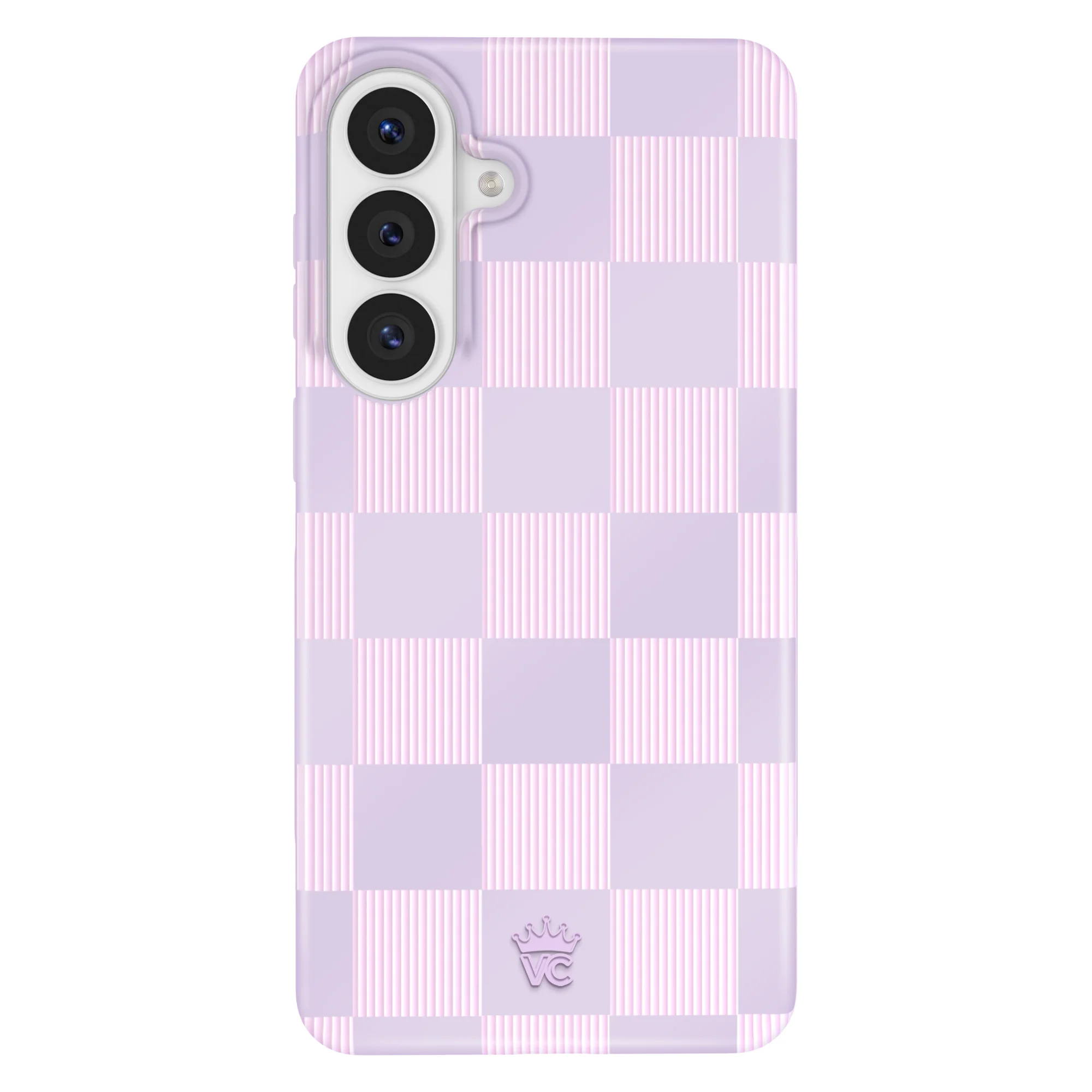 Lilac Vibe Checkered Samsung Case - Image 76