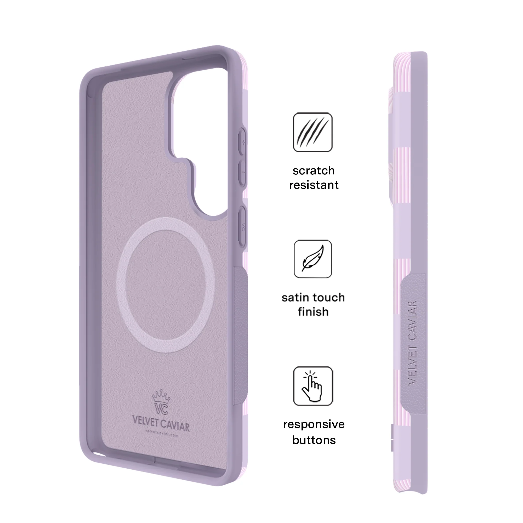 Lilac Vibe Checkered Samsung Case - Image 90