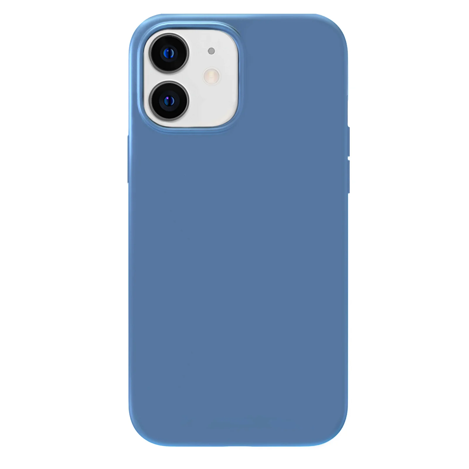 Linen Blue Silicone iPhone Case - Image 50