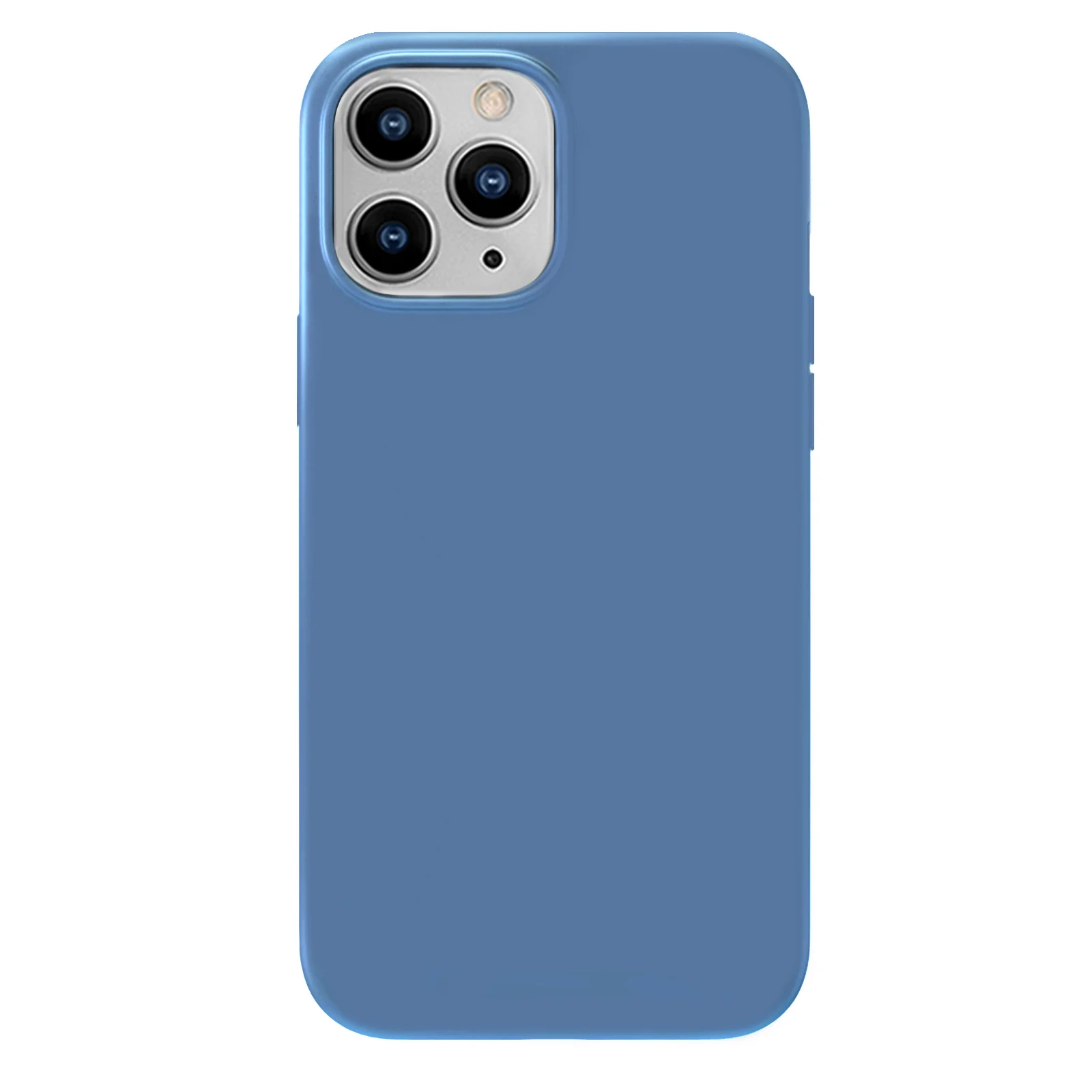 Linen Blue Silicone iPhone Case - Image 63