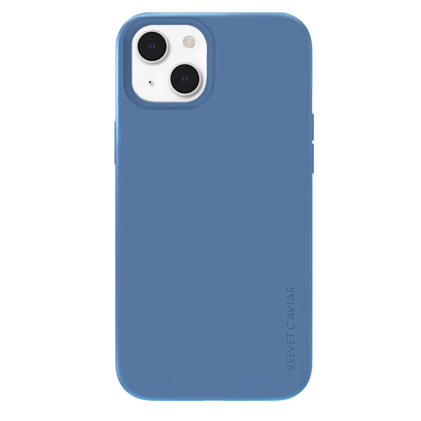 Linen Blue Silicone iPhone Case - Image 75