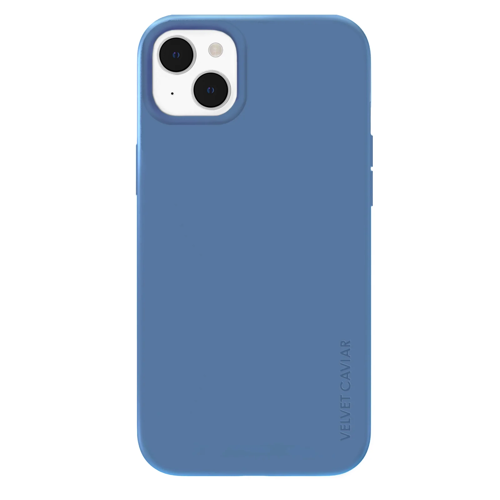 Linen Blue Silicone iPhone Case - Image 82