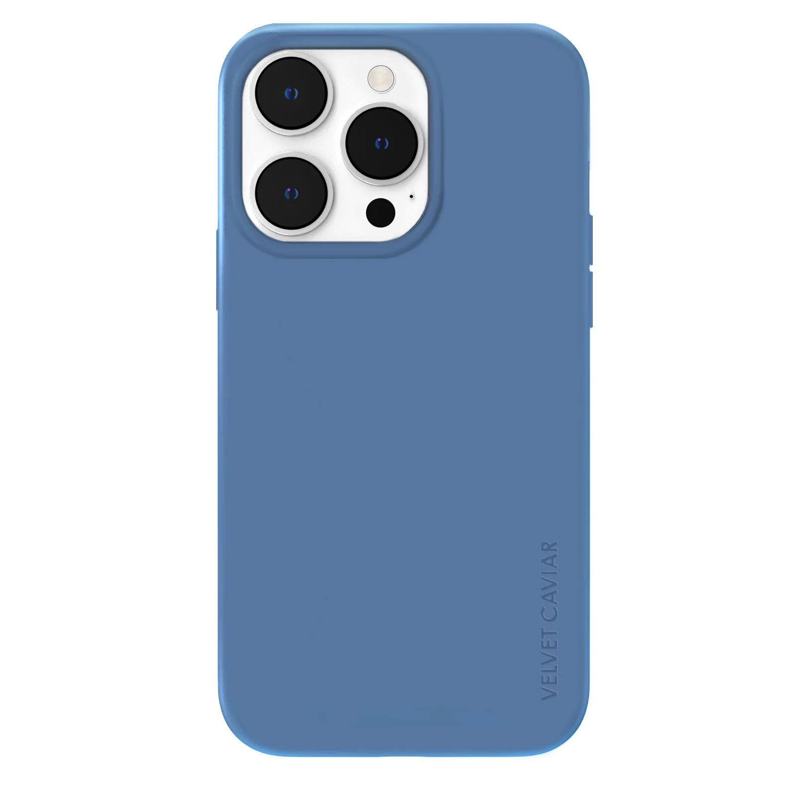 Linen Blue Silicone iPhone Case - Image 89