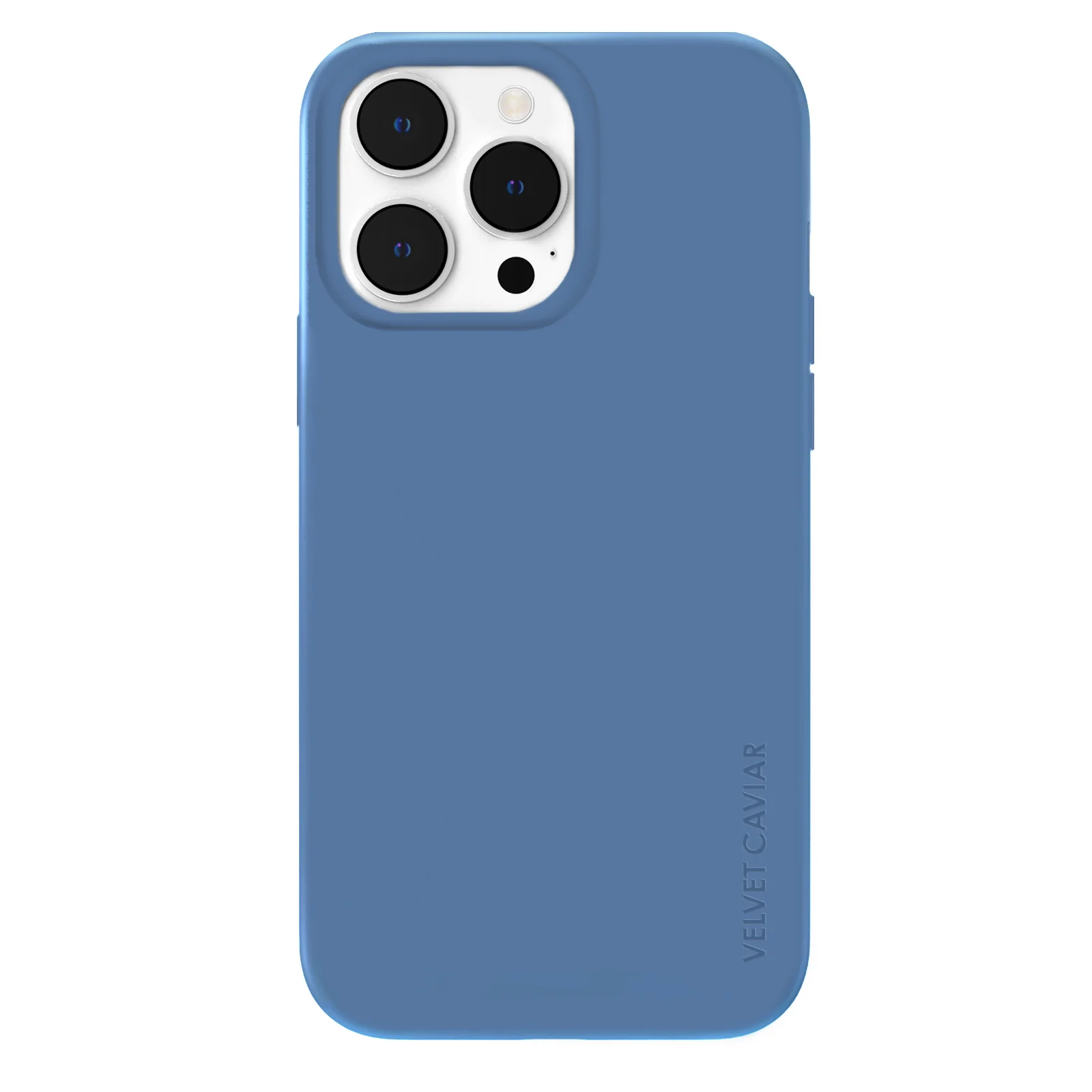 Linen Blue Silicone iPhone Case - Image 96