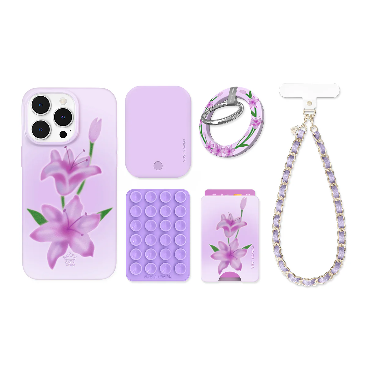 Love Spell Lily Floral iPhone Bundle Set - Image 10