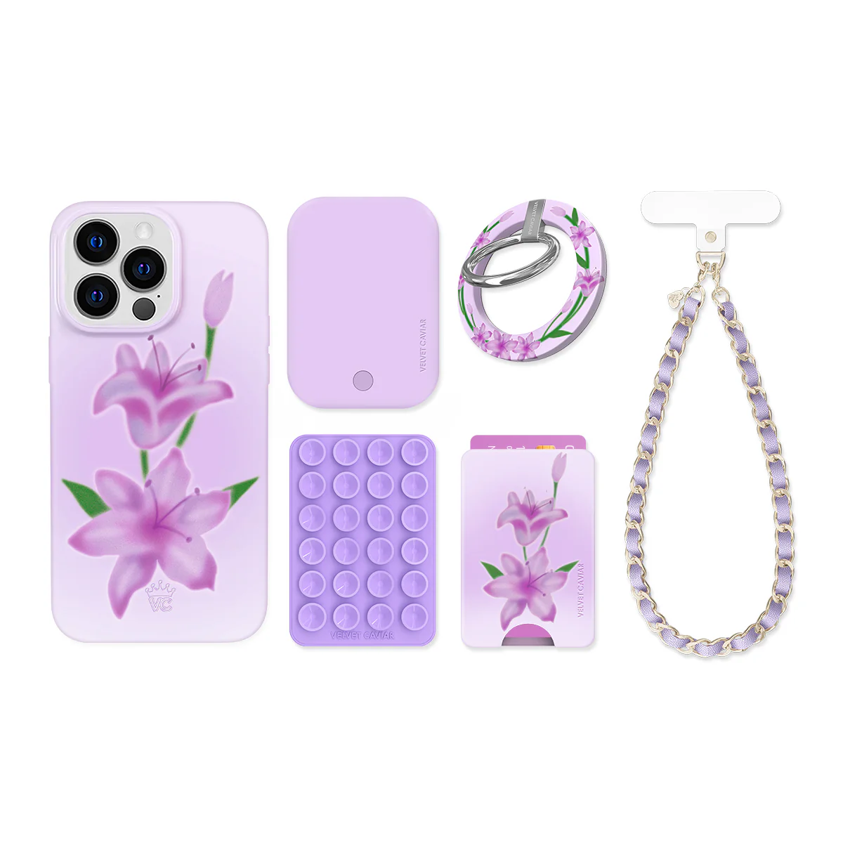 Love Spell Lily Floral iPhone Bundle Set - Image 16