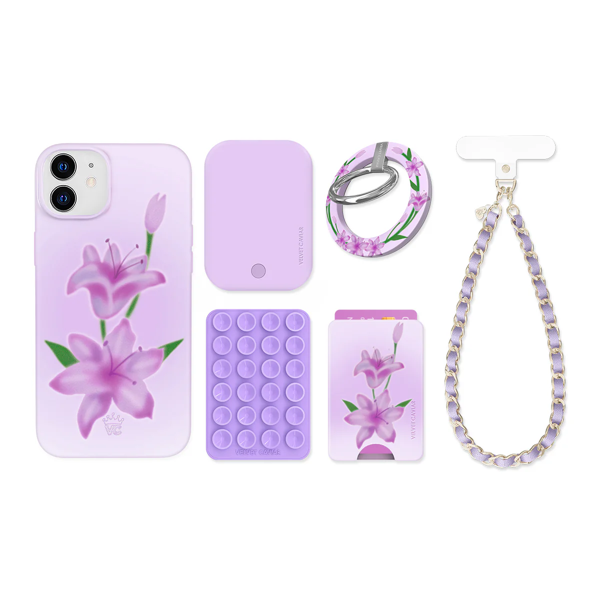Love Spell Lily Floral iPhone Bundle Set - Image 18