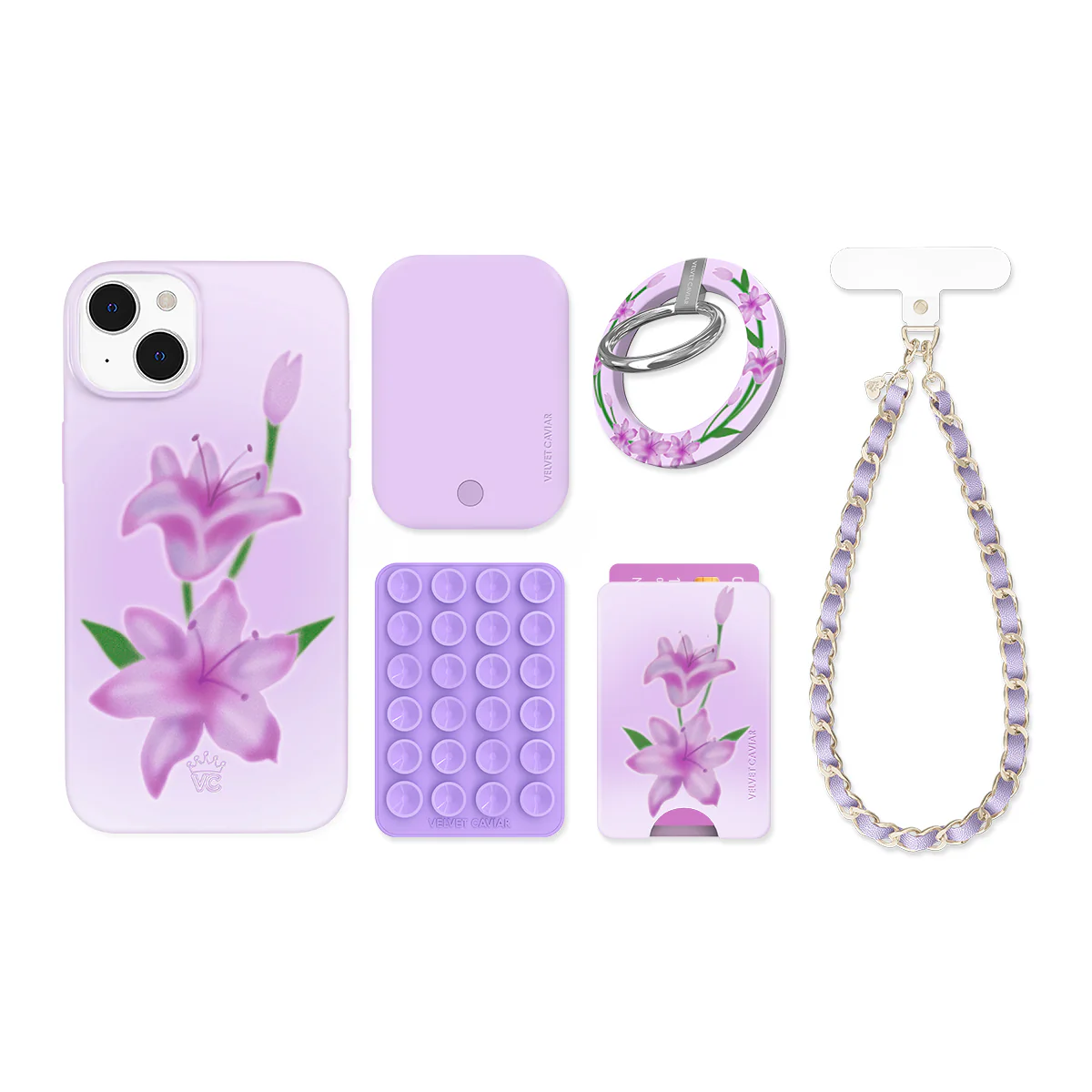 Love Spell Lily Floral iPhone Bundle Set - Image 9