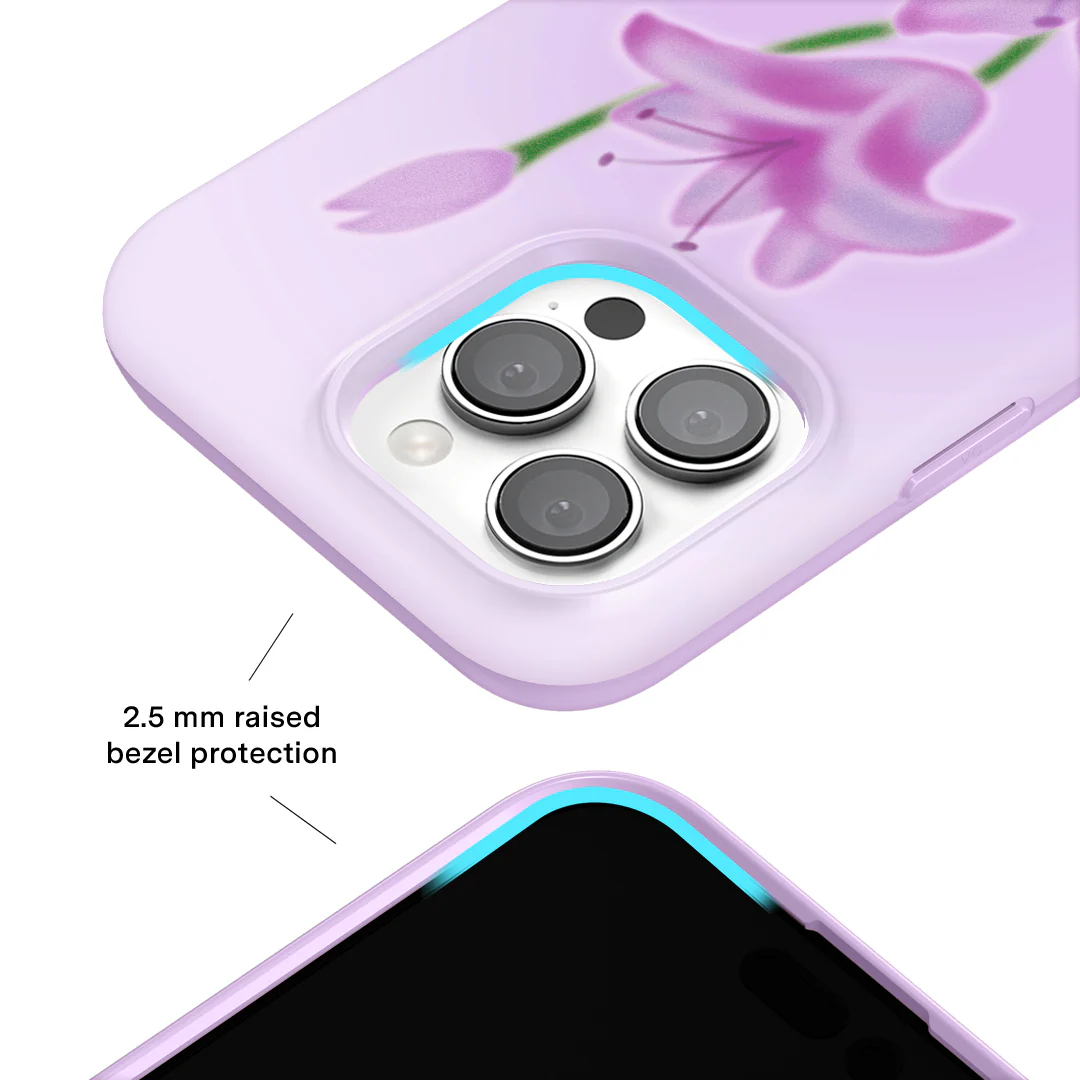 Love Spell Lily Floral iPhone Case - Image 12