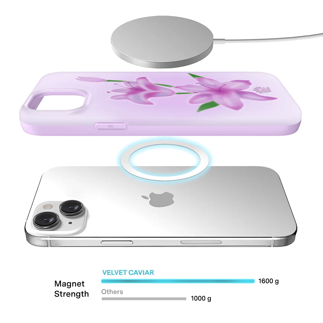 Love Spell Lily Floral iPhone Case - Image 23