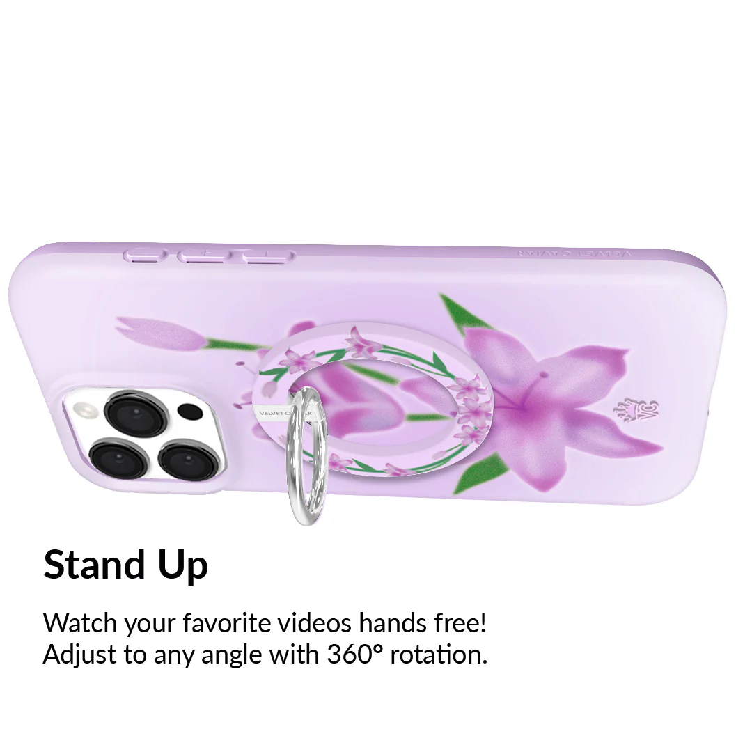 Love Spell Lily Floral MagSafe Grip Ring - Image 5
