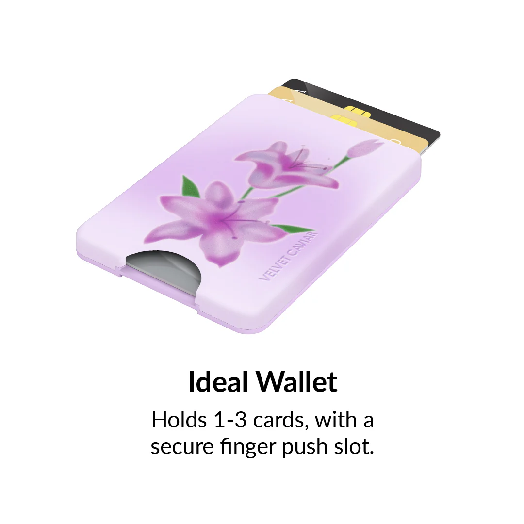 Love Spell Lily Floral MagSafe Wallet - Image 3