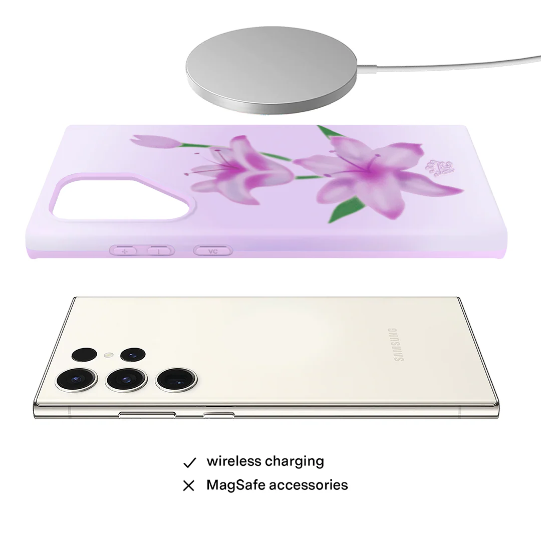 Love Spell Lily Floral Samsung Case - Image 58