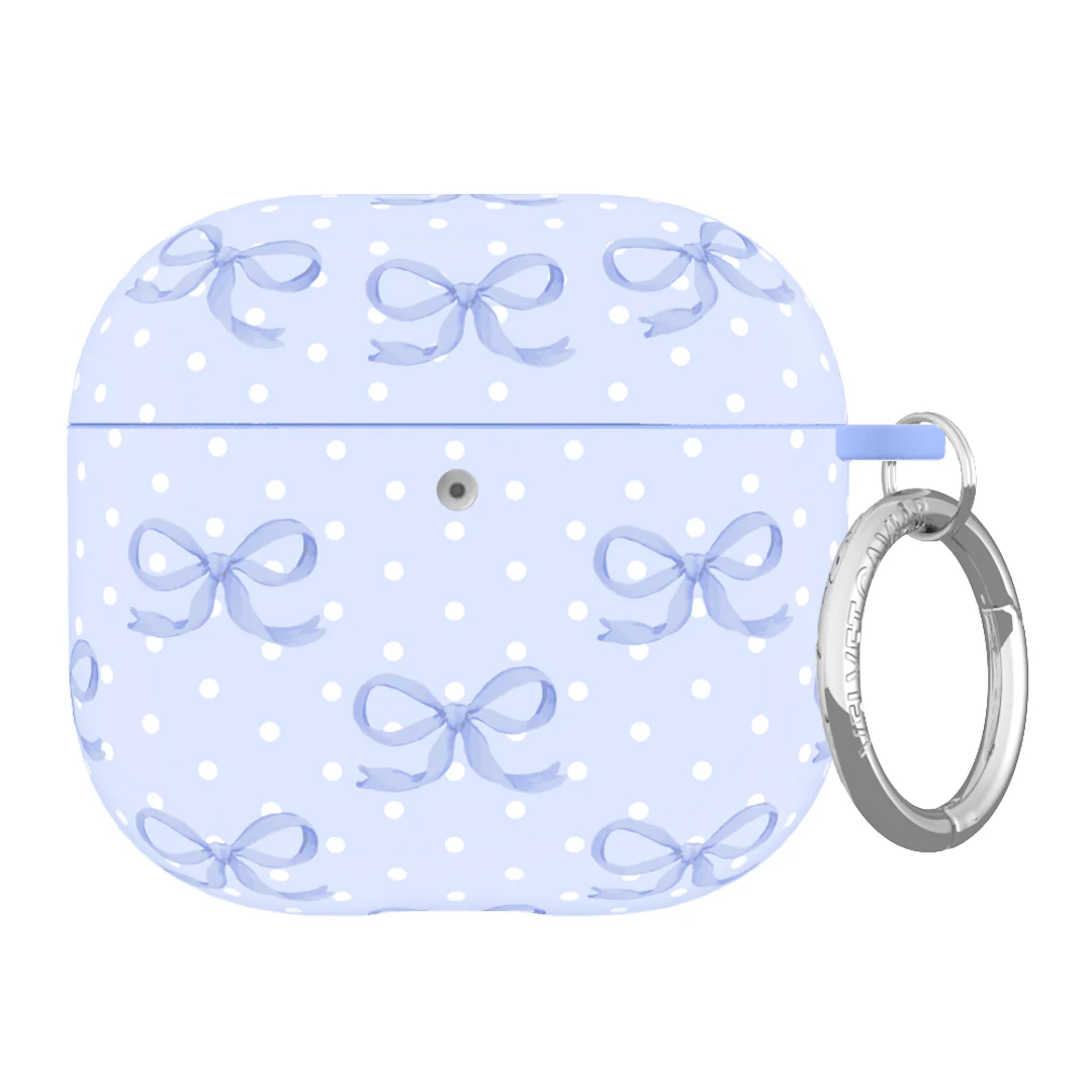 Lovely Blue Bows AirPod Case - Image 20