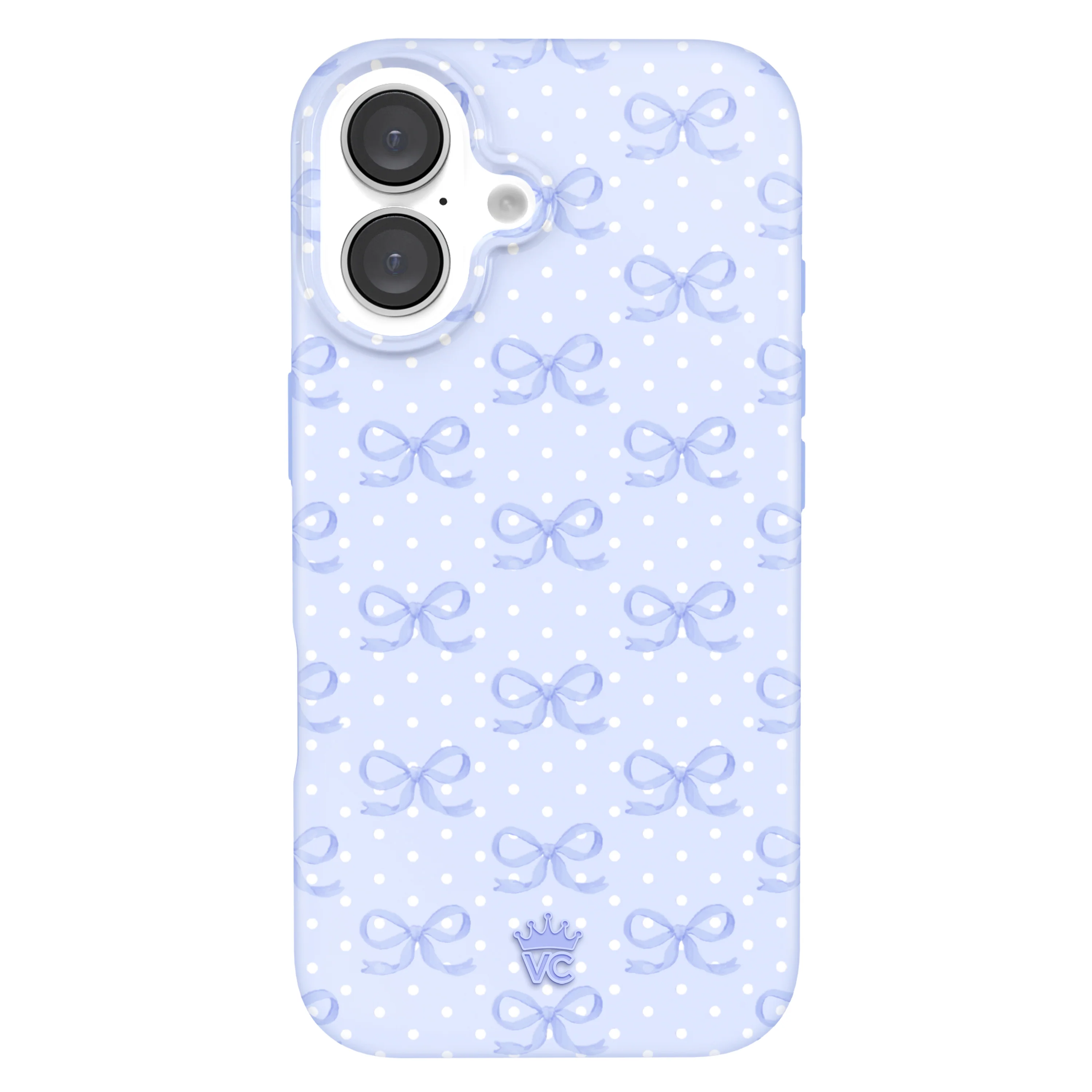 Lovely Blue Bows iPhone Case - Image 16