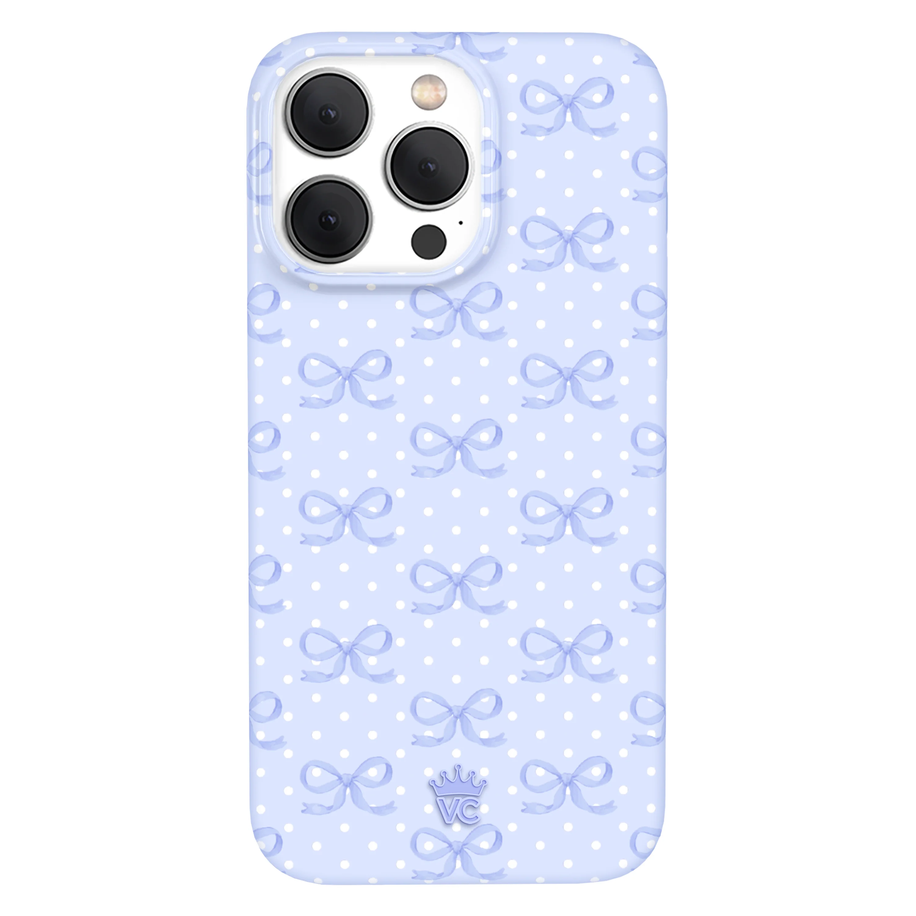 Lovely Blue Bows iPhone Case - Image 26