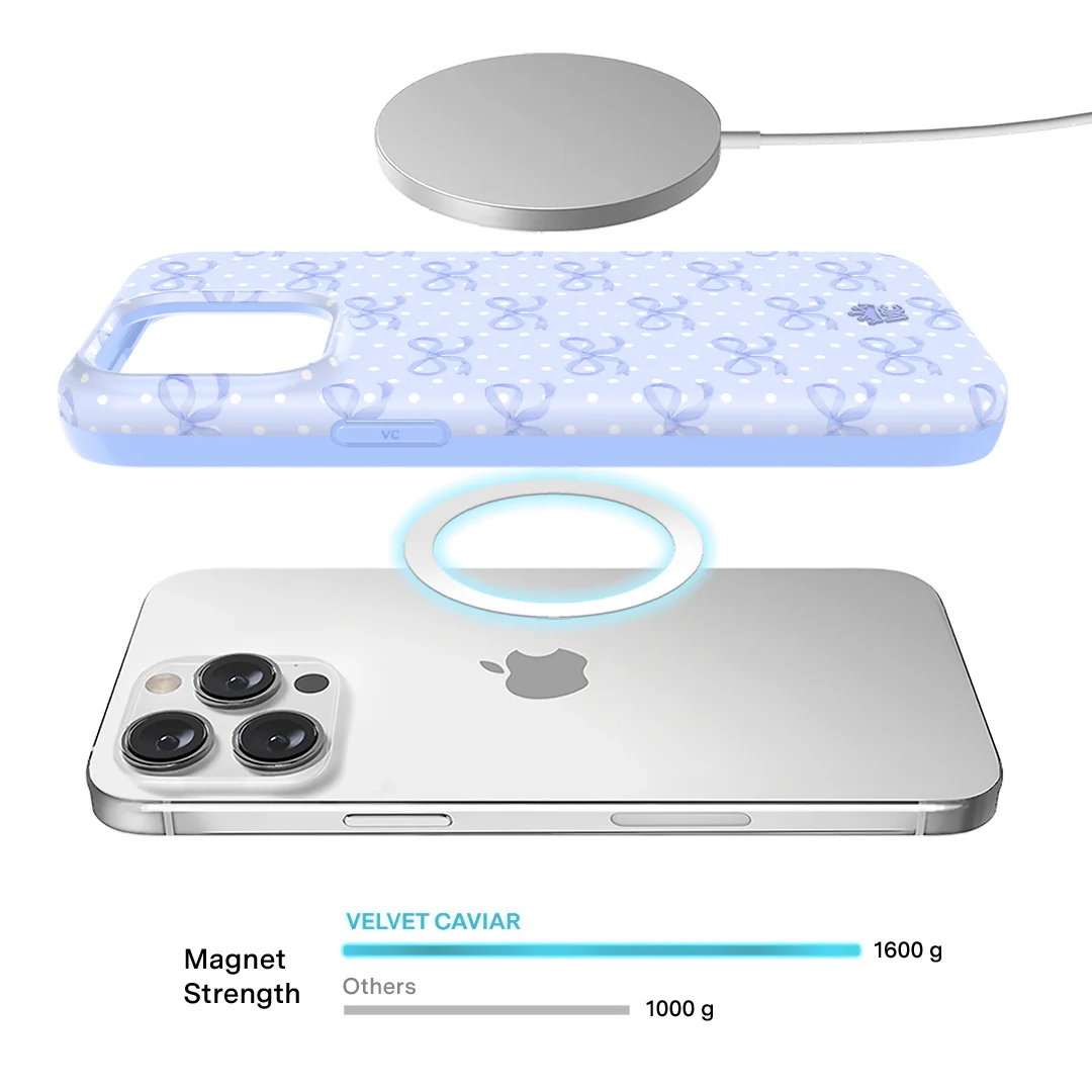Lovely Blue Bows iPhone Case - Image 33