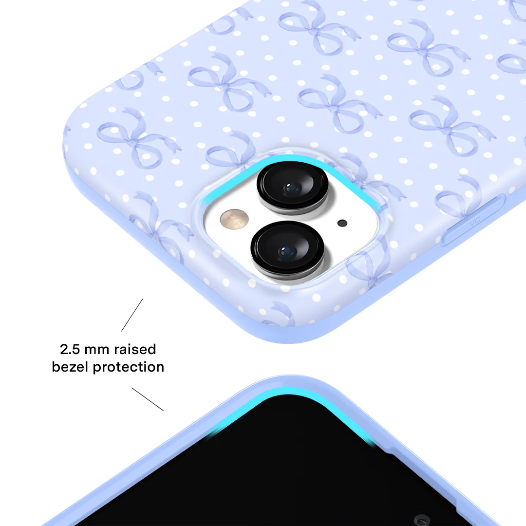 Lovely Blue Bows iPhone Case - Image 62