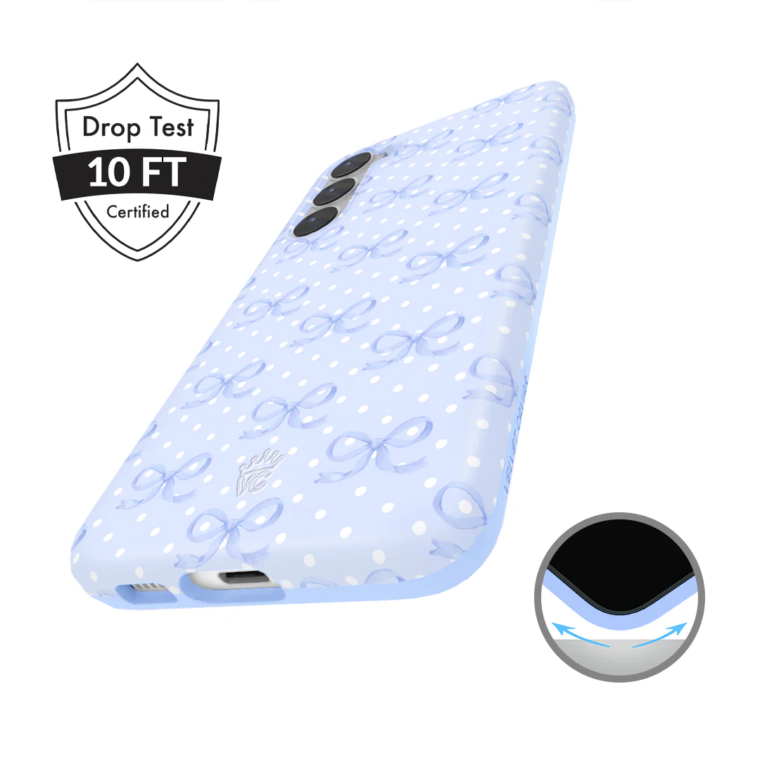 Lovely Blue Bows Samsung Case - Image 34